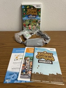 Animal Crossing: City Folk (Nintendo Wii, 2008) completo CIB con Wii Speak testato - Foto 1 di 13