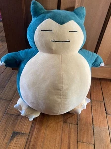 Pokemon Spiel Freak Snorlax Grün & Creme Plüschtier - 18 Zoll - 46 cm hoch - Bild 1 von 4
