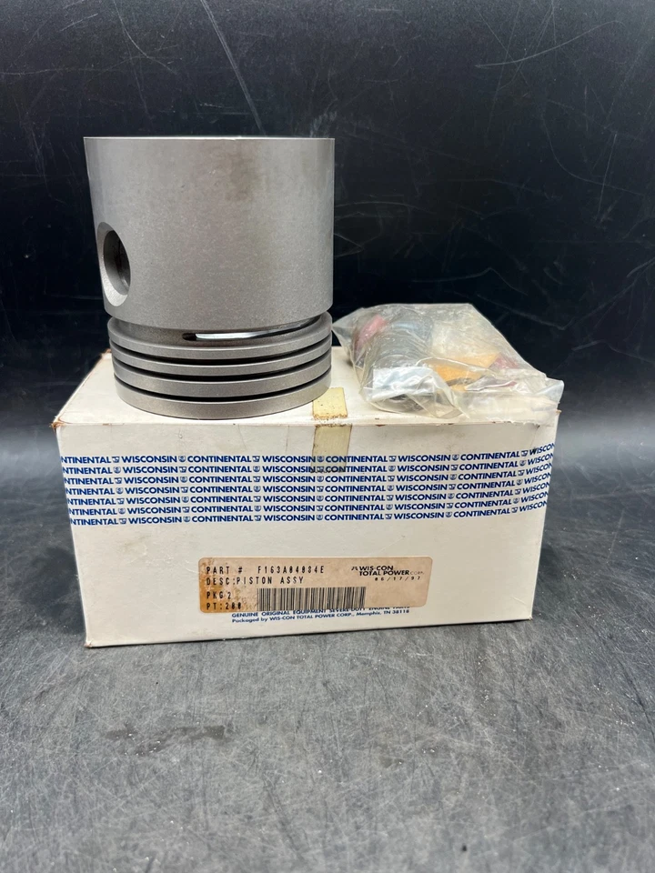 NOS Vintage Wisconsin Total Power Engine Поршневые зажимы в сборе F163A04084E - Изображение 1 из 4