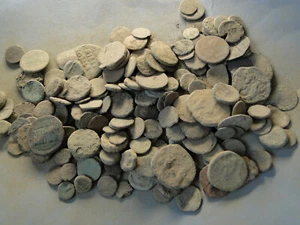 Job Lots of 20 Ancient Bronze Coins for Study and Research mostly As Dug - Picture 1 of 7