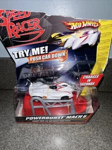 RARO SELLADO Speed Racer Hot Wheels Power Mach 6 Powerburst 2007 Grand Prix - Imagen 1 de 5