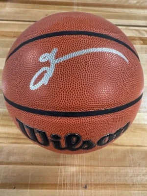 Allen Iverson Autographed Authentic Series basketball PSA Full Size - Image 1 of 4