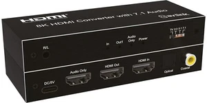 Av:link 128.518UK 8K HDMI Audio Extractor, LPCM Dolby Atmos, 3.5mm UK Plug - Picture 1 of 5