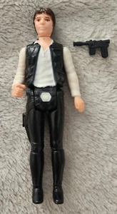 VTG 1977 Kenner Star Wars Han Solo Big Head Complete Blaster Tight Joints - Picture 1 of 4