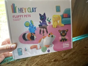 Hey Clay FLUFFY PETS - 15 Can, Modeling Air-Dry Clay & 2 Tools-Hey Clay Sealed - Picture 1 of 2