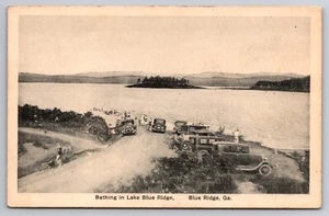 Baden im Lake Blue Ridge Blue Ridge Georgia GA um 1920 Postkarte - Bild 1 von 2