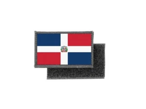Patch ecusson imprime badge drapeau republique dominicaine - Picture 1 of 1