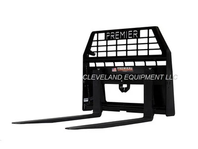 48" PALLET FORKS & FRAME ATTACHMENT Skid Steer Loader Telehandler 8000# Capacity - Image 1 of 2