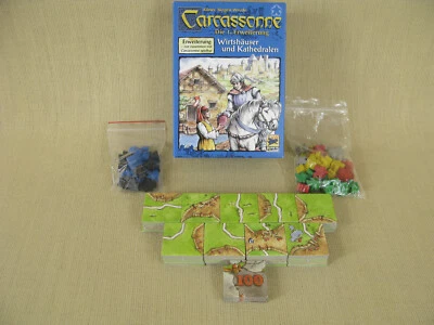 Carcassonne Expansion Game Pack Inns & Cathedrals In Box Complete Very Good - Image 1 of 4