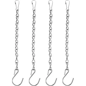 Hanging Chain for Hanging Bird Feeders, Birdbaths, Planters and Lanterns,4 Pack - Picture 1 of 7