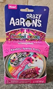 New Crazy Aarons Putty Curious Kitten 4" - Picture 1 of 3