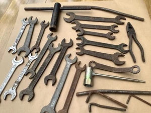 Vintage Spanner Tools Bundle includes Pennant Halford Snail Tw - Picture 1 of 7