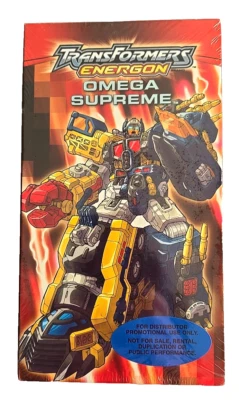 VTG 2004 Transformer Energon Omega Supreme VHS Tape Rare Promotional Edition New - Image 1 of 4