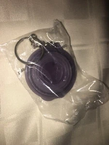 Tupperware FLAT  Out Keychain-Purple- Consultant Gadget New - Picture 1 of 4
