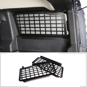 Black Alloy Trunk Storage Shelf Multipurpose Tool Rack For Humme-r H2 2003-2009 - Picture 1 of 11