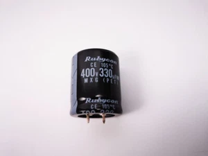 10x Rubycon MXG Capacitor 400V 330µF - Bild 1 von 1