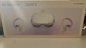 Meta Oculus Quest 2 128GB VR Virtual Reality Headset+Controllers (Used, Tested) - Picture 1 of 4