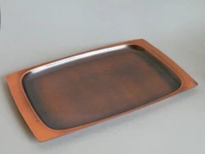 TABLETA ESTABLE COBRE Bandeja de té años 50/60 34,6cm - Imagen 1 de 9