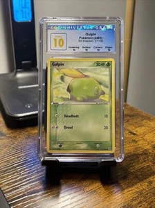 Gulpin EX Emerald CGC PERFECT 10 with Sub Grades POPULATION 1 Make any offer! - Picture 1 of 2