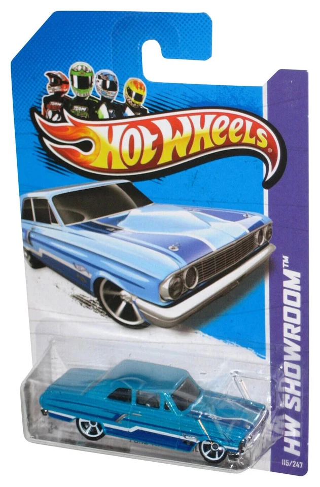 Carro de brinquedo Hot Wheels HW Showroom (2012) azul-petróleo Ford Thunderbolt 115/247 - Imagem 1 de 1