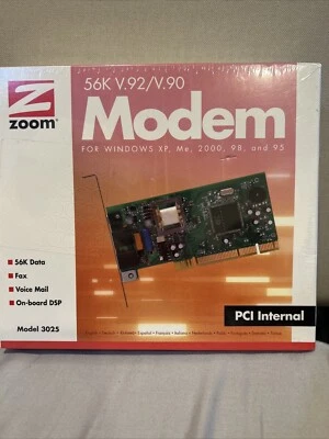 Zoom 56K V.92/V.90 zoom® Modem Model 3025 / PCI - Image 1 of 2