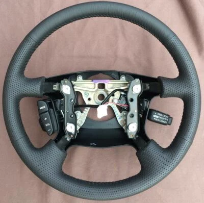 Ford Escape ZC ZD 2006-2009 Black Leather Steering Wheel - brand new genuine - Image 1 of 4