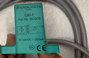 Pepperl + Fuchs SJ10-E Inductive Proximity Sensor 15050S-PRE-OWNED - Picture 1 of 5
