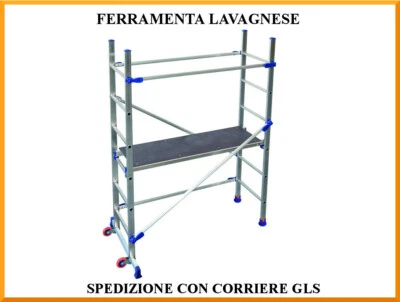 Trabattello in alluminio Facal P6 Utility Plus alluminio montaggio rapido 2.9 mt - Immagine 1 di 2