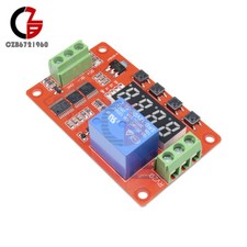 12V Auto Delay Multifunction Self-lock Relay Cycle Timer Module Switch PLC Home