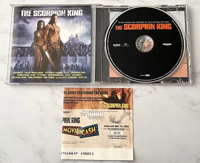 The Scorpion King Music From The Motion Picture CD ORIGINAL Godsmack, Rob Zombie - Image 1 of 4