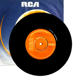 NM/NM ELVIS PRESLEY My Way / America 1977 VINYL 7" 45  - Picture 1 of 2
