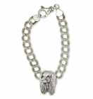 Afghan Hound Bracelet Jewelry Sterling Silver Handmade Dog Bracelet AF4-BR