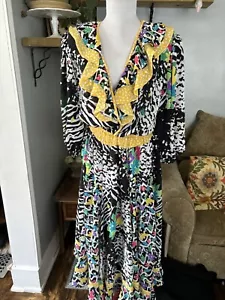 hermoso vestido surtido susan freis mujer color vivo M - Imagen 1 de 5