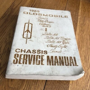 1969 Oldsmobile Chassis Service Manual Paperback - Picture 1 of 14