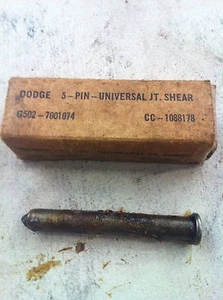 For WWII Dodge WC 3/4 Ton NOS Winch Shear Pin, G-502 - Picture 1 of 2