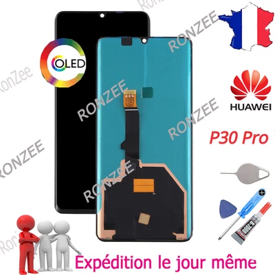 🇫🇷 OLED ECRAN VITRE TACTILE POUR HUAWEI P30 PRO  ( VOG-L29 ) ✅ - Photo 1/4