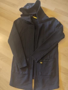 Herren Sweatjacke mit Kapuze Gr.M von Key Largo 100%Baumwolle Schwarz/Gelb - Bild 1 von 5