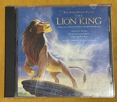 The Lion King Original Motion Picture Soundtrack CD 1994 Walt Disney Elton John - Image 1 of 3