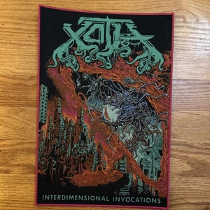 Xoth Interdimensional Invocations Large Back Patch Death Metal - Foto 1 di 8