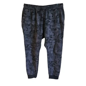 Pantalones de chándal Nike para hombre negros camuflados calce cónico ocio XL   - Imagen 1 de 7