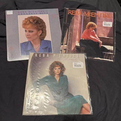 Lot Of 3 Reba McEntire Vinyl Records Greatest Hots Heart To Home & Last To Know - Imagem 1 de 4