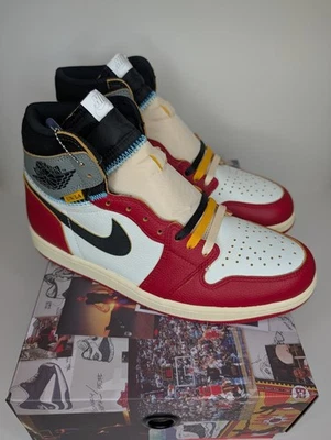 Talla 10 - Union LA x Air Jordan 1 Retro Alto OG SP Chicago Shadow - HV8563-600 Foto 1 de 4