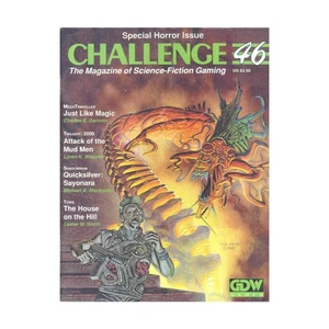 GDW Challenge Ma  #46 "Megatraveller, Torg, Twilight - 2000 & Shadowrun  Mag VG - Picture 1 of 1