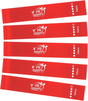 Fit Simplify Bucle de Resistencia Ejercicio Fitness Bandas con Guía de Instrucciones y C Foto 1 de 4