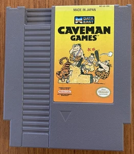 NES ~ CAVEMAN GAMES ~ Nintendo Game 3 Screw NES-UQ-USA Game Cart Only NTSC - Picture 1 of 11