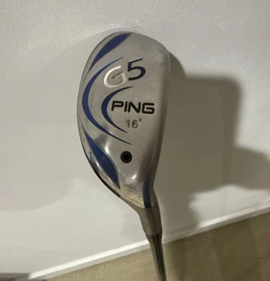 Ping G5 16* Hybrid Soft Regular Graphite Shaft RH, Ping Grip, TFC-100H Shaft - Image 1 of 4