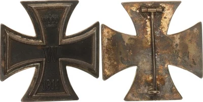 Kaiserreich Orden 1914-18 Eisernes Kreuz 1.Klasse gewölbt 800er Silber  134354 - Bild 1 von 2