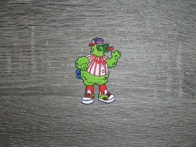 Philadelphia Phillies Phanatic Mascot Embroidered Iron On Patch 1.75" x 2.5"
