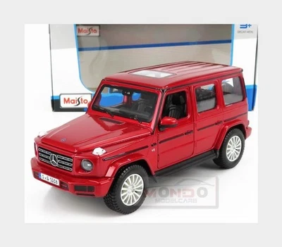 1:25 MAISTO Mercedes Benz G-Class Amg V8 2019 Red Met MI31531R - Immagine 1 di 2