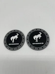 Paquete de 2 portavasos de silicona antideslizante interior vehículo Bronco para coche - Imagen 1 de 1